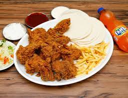 BBQ Wings Meal
