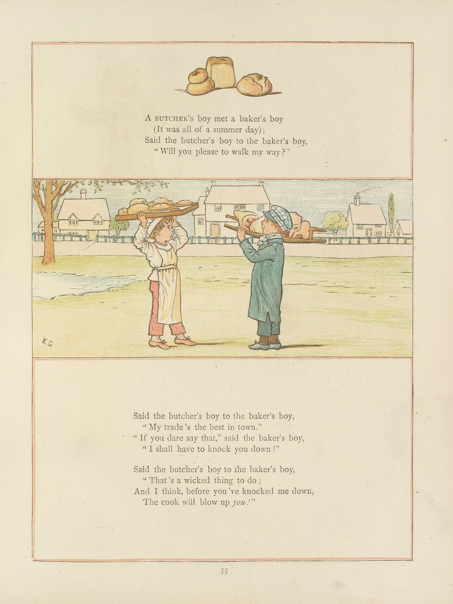 Under the window  pictures  rhymes for children Pl54 1878