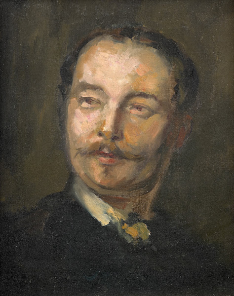 Portrait du vicomte Simon de Montfort 1841 1898 beau frère de Carpeaux