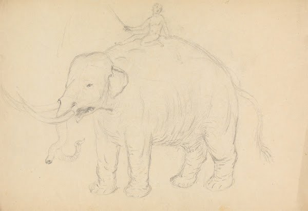 Elephant with Rider