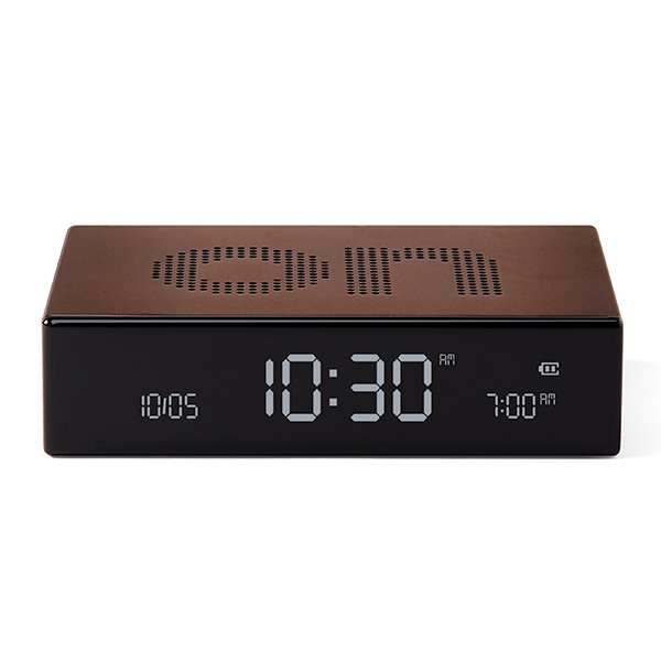 Lexon Flip Premium Dual-Sided Alarm Clock