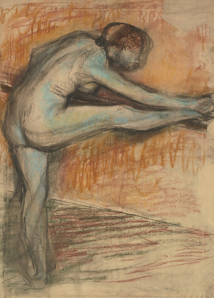 Étude De Nu Pour Une Danseuse À La Barre 1895 1898