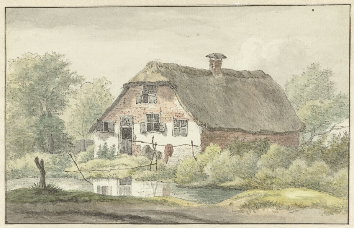 Boerderij met rieten dak 1755   1818
