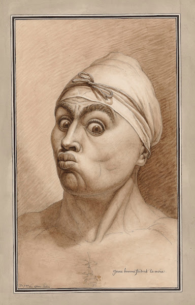 Jeune homme faisant la moüe 1777 1825