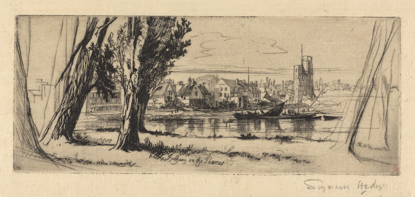 Fulham on the Thames after 1858