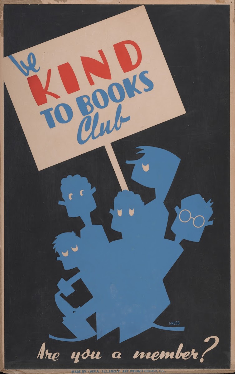Be kind to books club 1936 1940