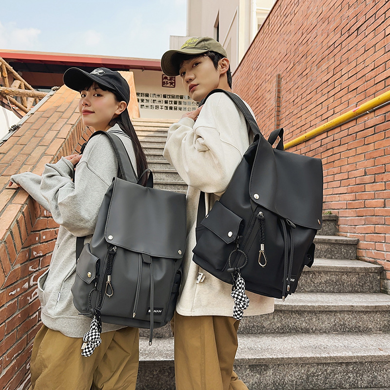 Backpack, up to 20 L, PU material, 15-inch laptop
