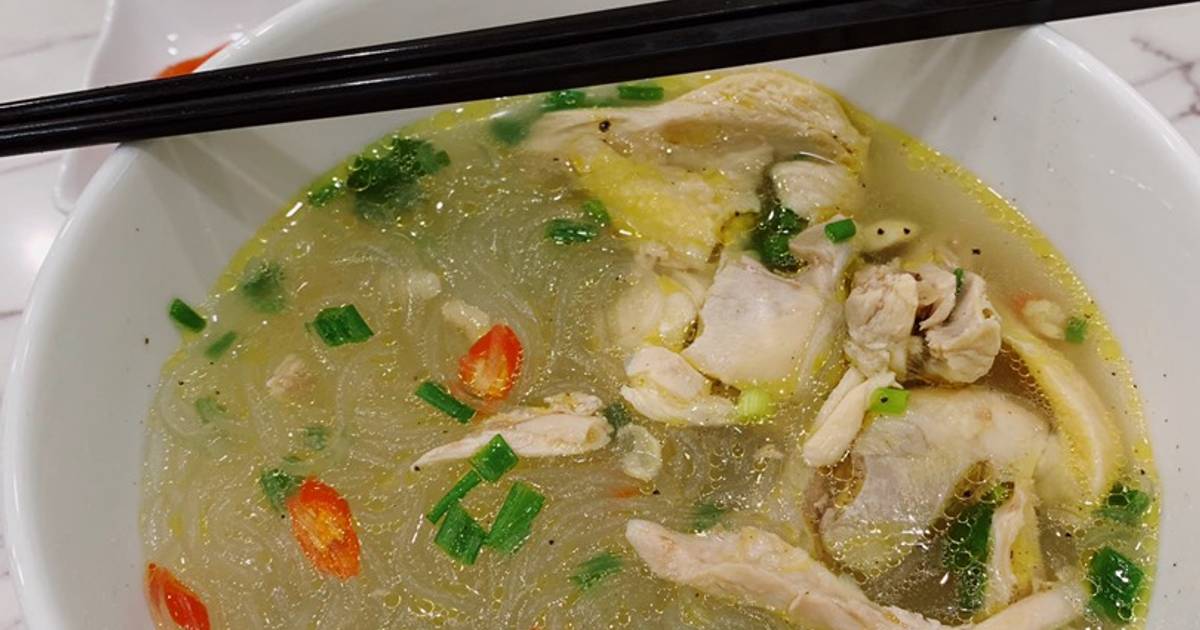 Miến Đùi Gà Xé