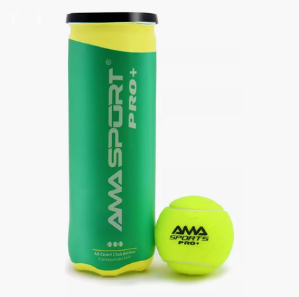 Pelotas Amasport Pro+ – caja x 24 tubos de 3