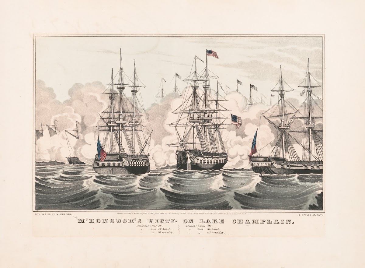 MDonoughs victy on Lake Champlain 1846