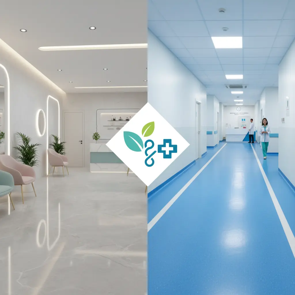 Rekomendasi lantai vinyl untuk klinik kecantikan dan puskesmas