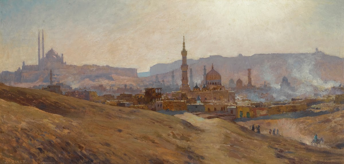 Le Caire Brume Poussiere Et Fumees Du Soir