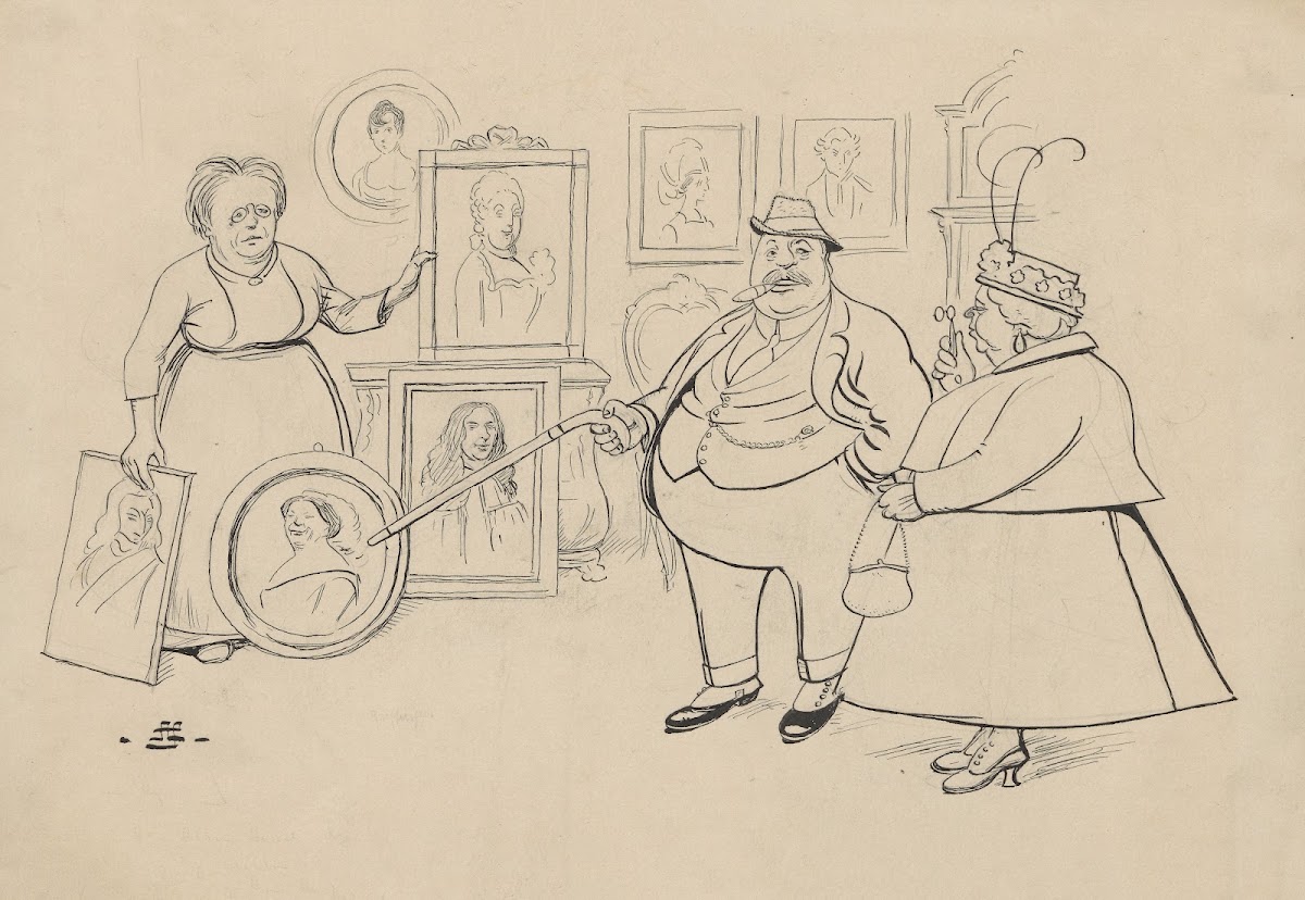 Shopping for the Anegalleriet 1915