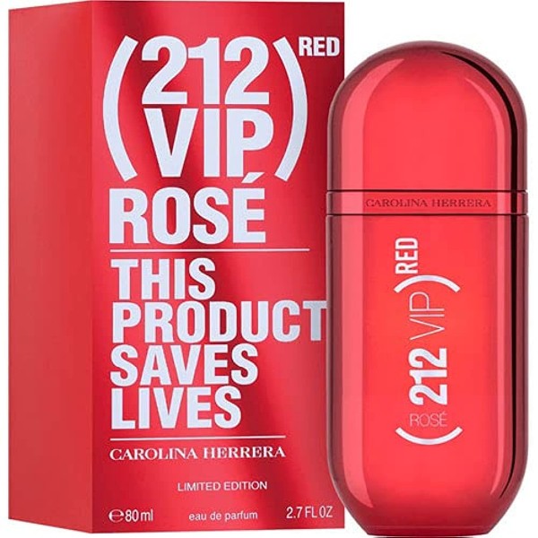 carolina herrera 212 vip rose red 80ml