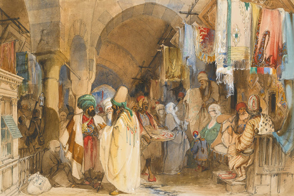 The Grand Bazaar Constantinople 1852