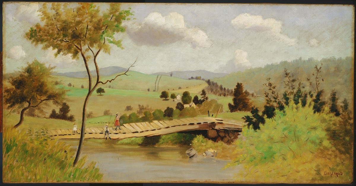 Adirondacks  Bridge for Fishing
