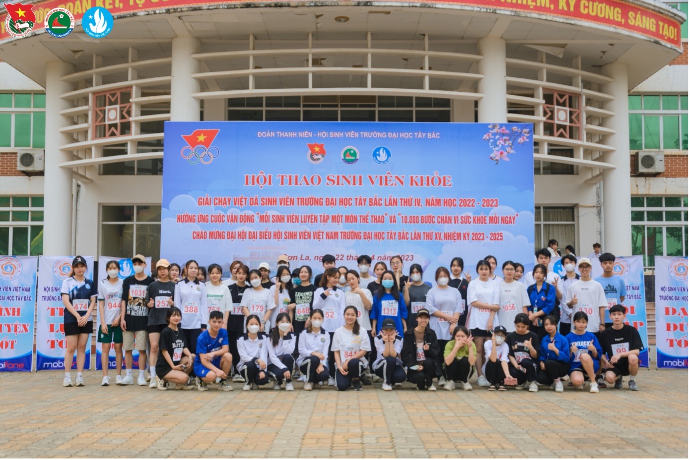 Hội Sinh viên Việt Nam Trường Đại học Tây Bắc tổ chức Hội thao “Sinh viên khỏe” - Giải chạy việt dã sinh viên năm học 2022 - 2023