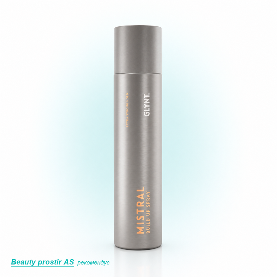 GLYNT Лак екстра-сильної фіксації MISTRAL Build up Spray 500 мл h6 — 500 мл