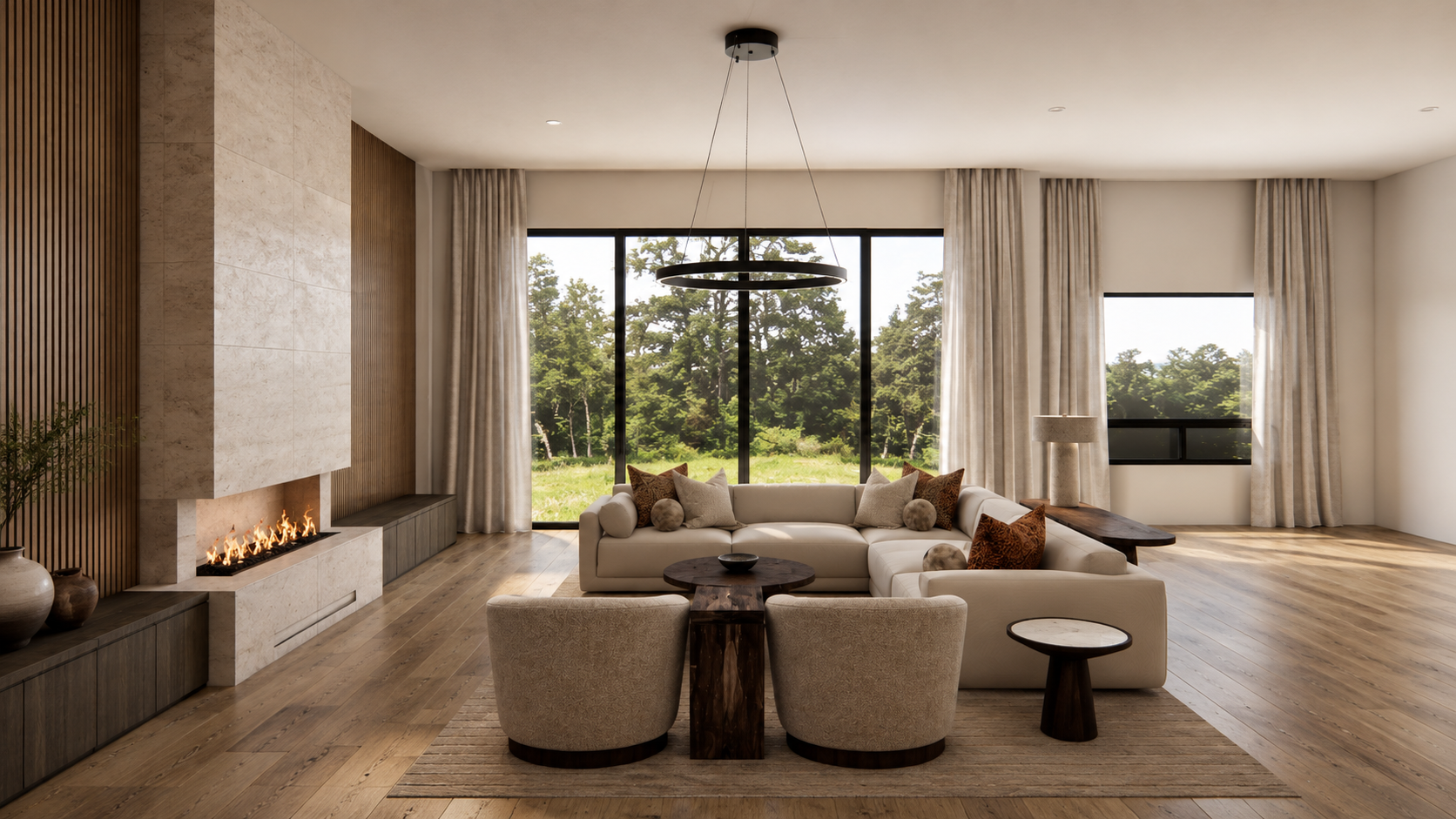Living Room Fireplace