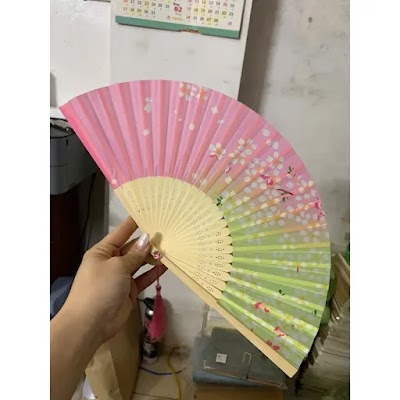 Quạt Cổ Trang Vải Lụa | Phong Cách Cổ Điển Xinh Xắn 36