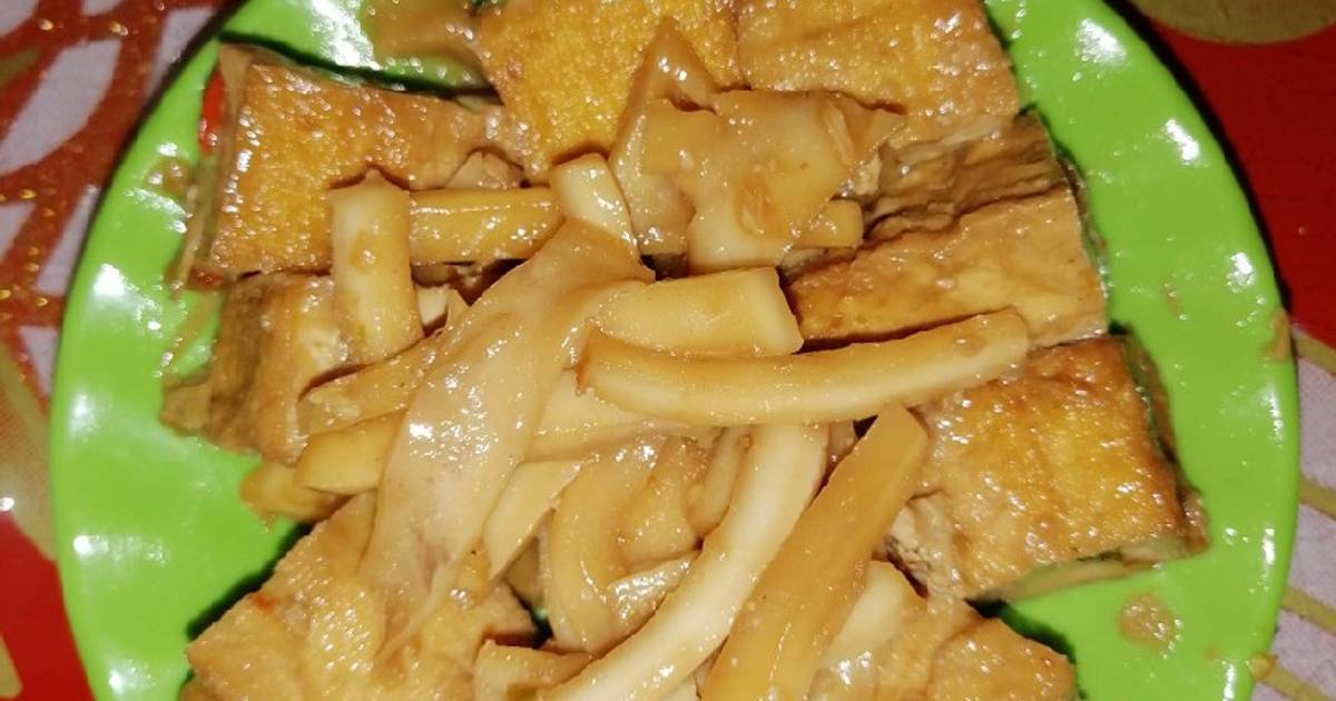 Đậu hủ khìa nước dừa mix cơm dừa