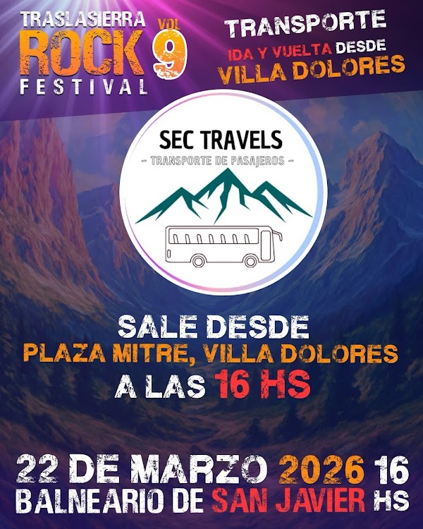 Traslasierra Rock Festival Vol 9