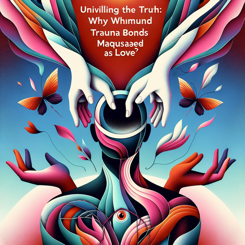 Unveiling the Truth: Why Trauma Bonds Masquerade as Love