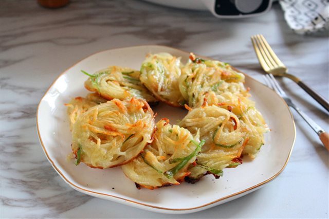Bánh Khoai Tây Chiên Béo Cay