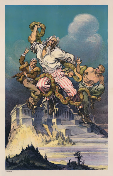 Laocoon in the toils 1911