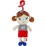 Plush musical pendant Baby Mix Girl multicolor