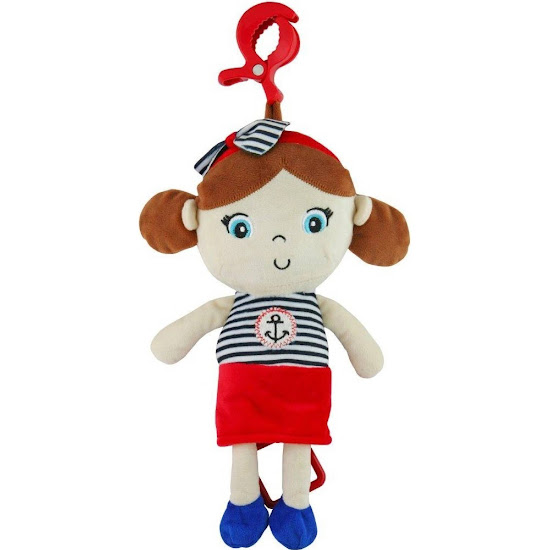 Plush musical pendant Baby Mix Girl multicolor