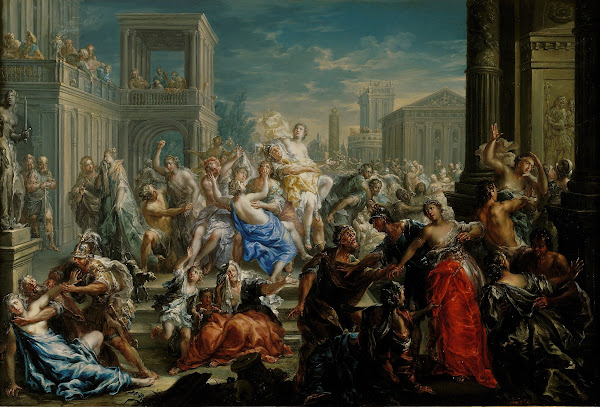 The Rape of the Sabine women 18th century