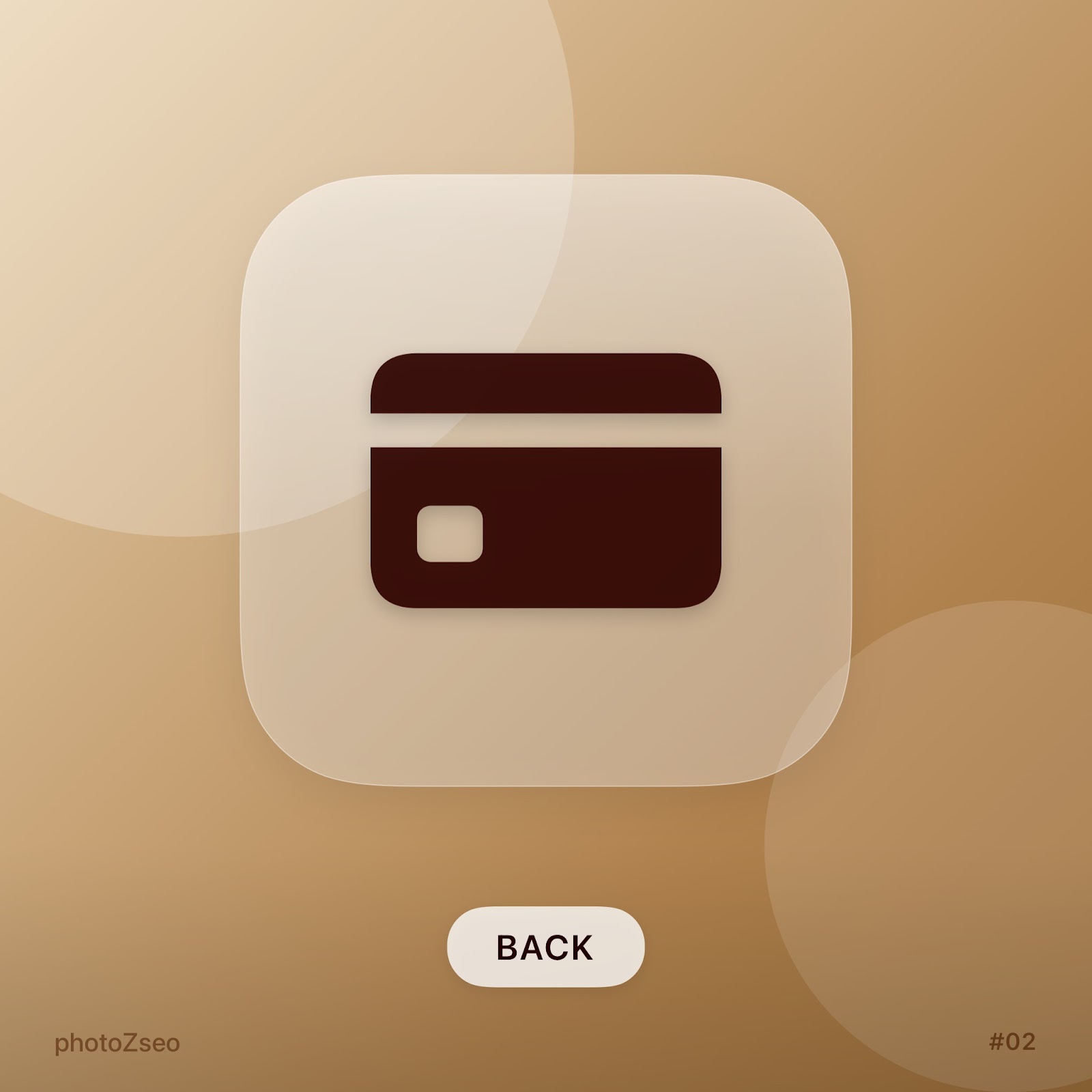 Tan Leather Card Holder 2