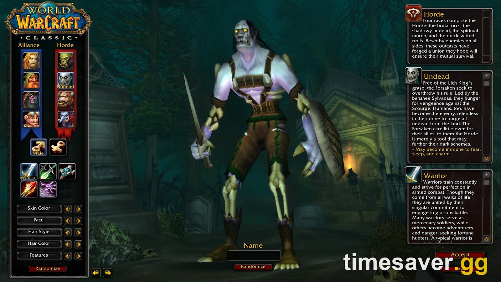 WoW Classic character screen — your SoD characters and gold stay exactly where they are