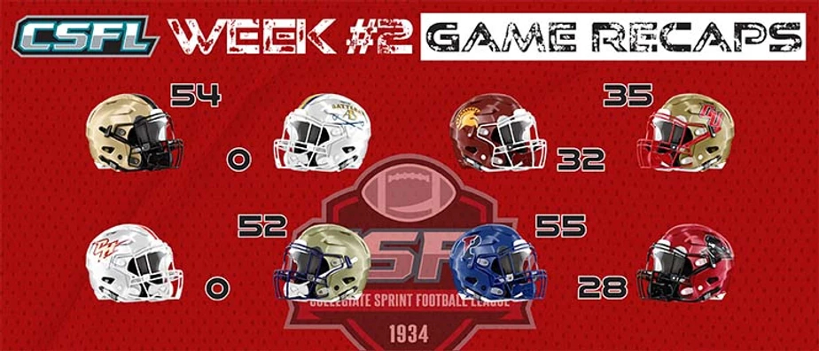 CSFL Week #2 Game Recaps