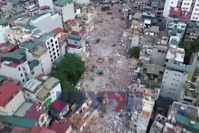Hà Nội: Phường Thanh Xuân về đích giải phóng mặt bằng đường vành đai 2,5 - Báo VietnamPlus