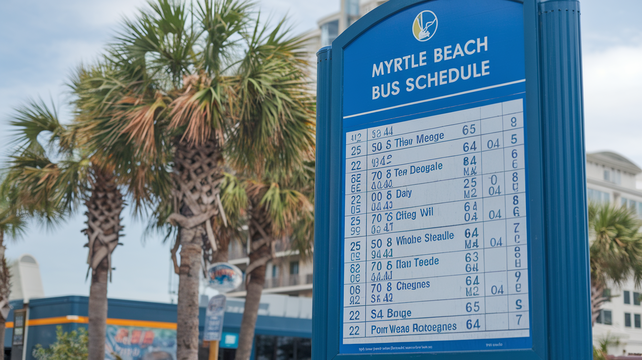 Myrtle Beach Bus Schedule & Routes Guide