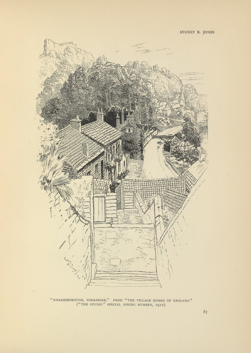 Knaresborough Yorkshire  The village homes of England 1914