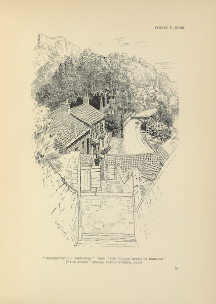 Knaresborough Yorkshire  The village homes of England 1914