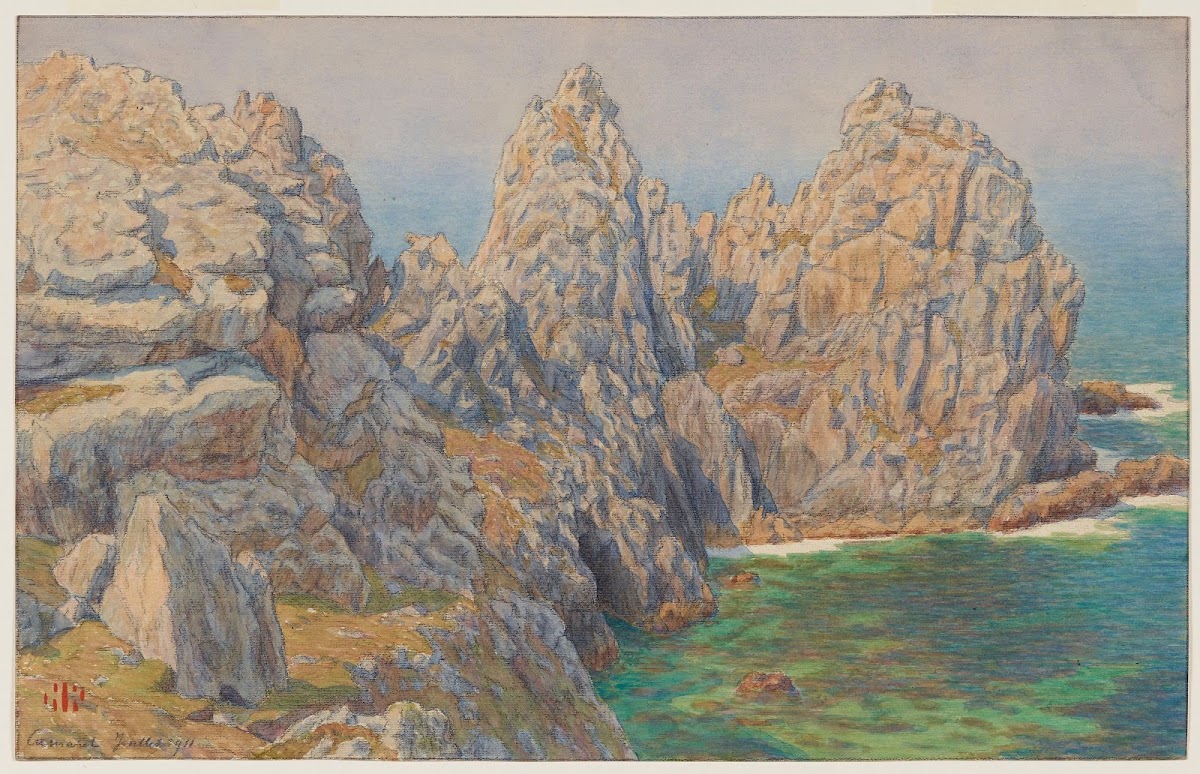 Le tas de pois Camaret 1911