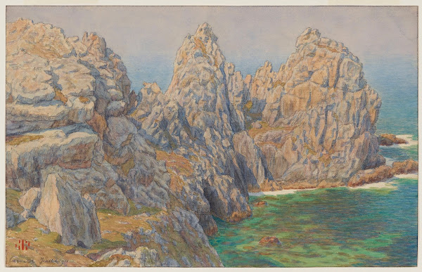 Le tas de pois Camaret 1911