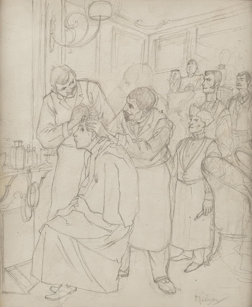 Study for Premier Shampooing dAbsalon 1891