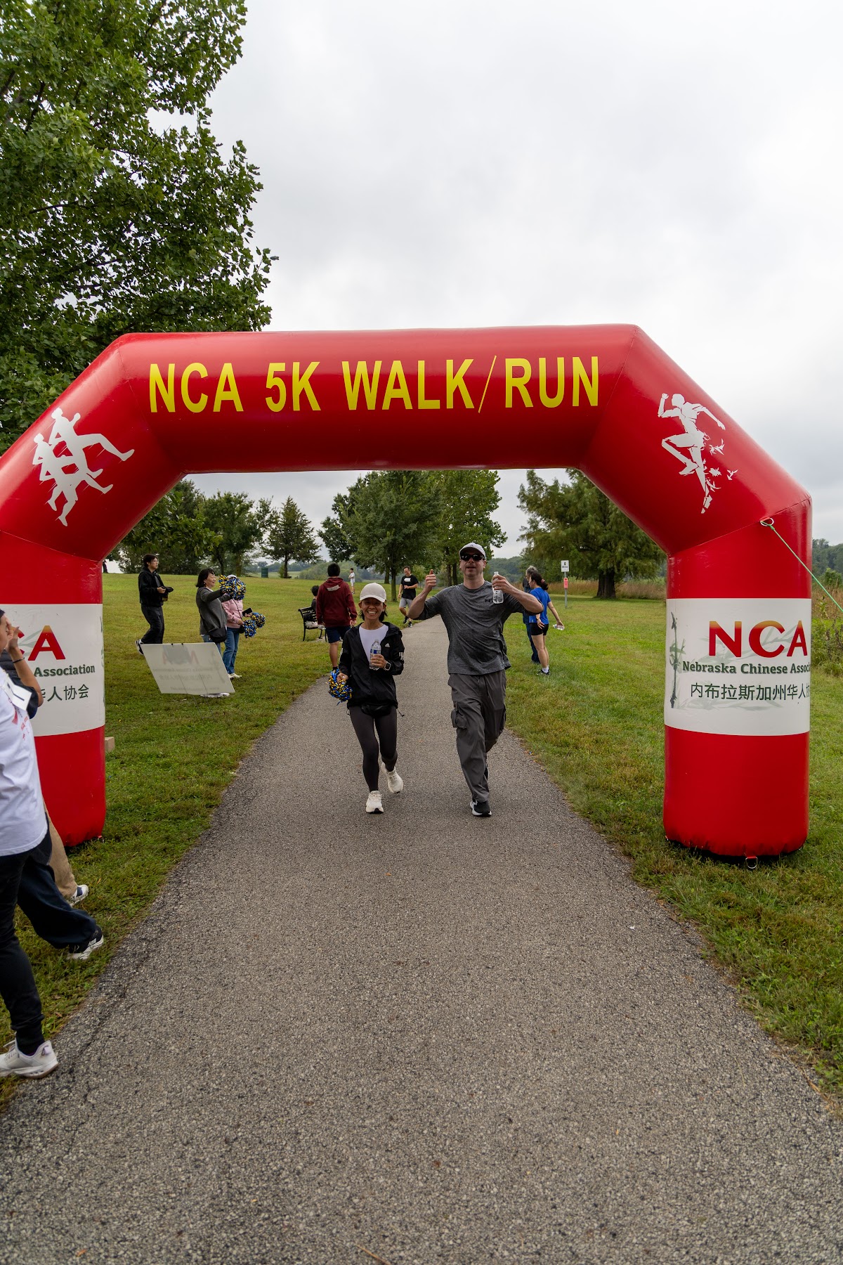 Start & finish at the 2026 Mid-Autumn 5K