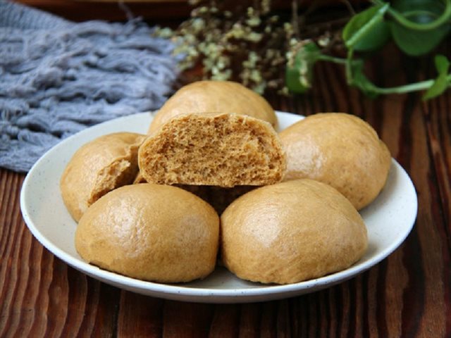Bánh Bao Đường Nâu Hấp