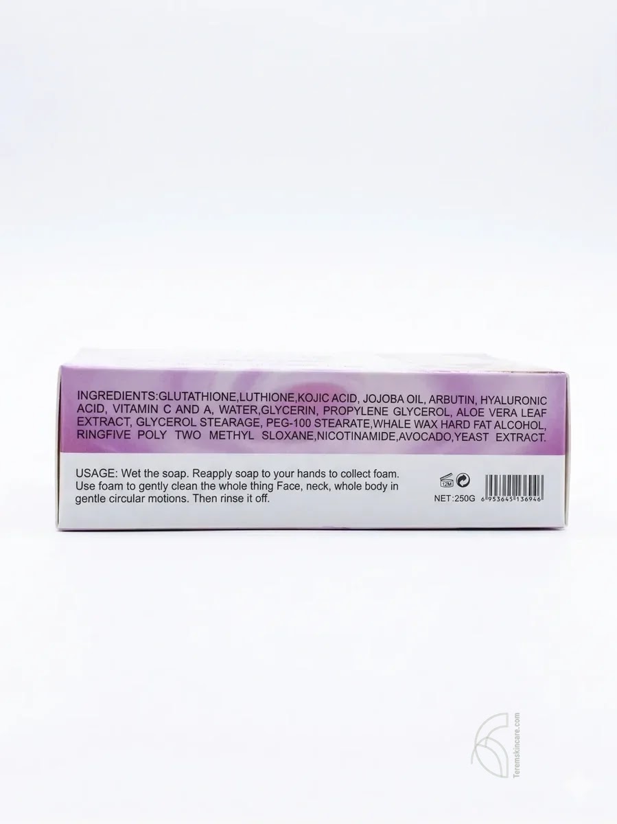 La Tchadienne Extra Whitening Soap With Luthione Glutathione And Vitamin C