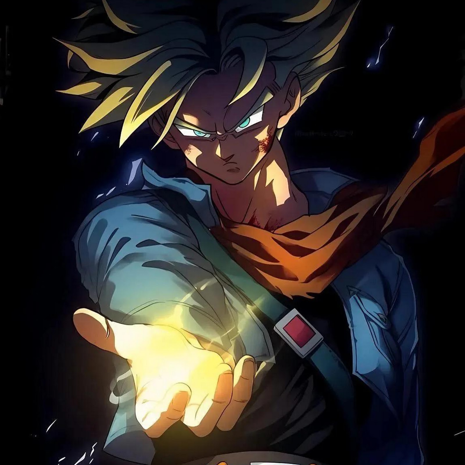 Download Future Trunks Charging Ki iPhone