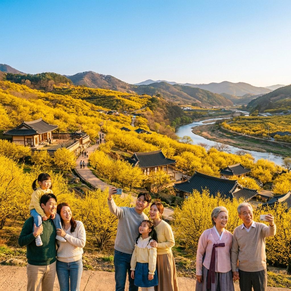 2026 구례 산수유축제, 언제 가면 제일 예쁠까? (개화시기&기간)