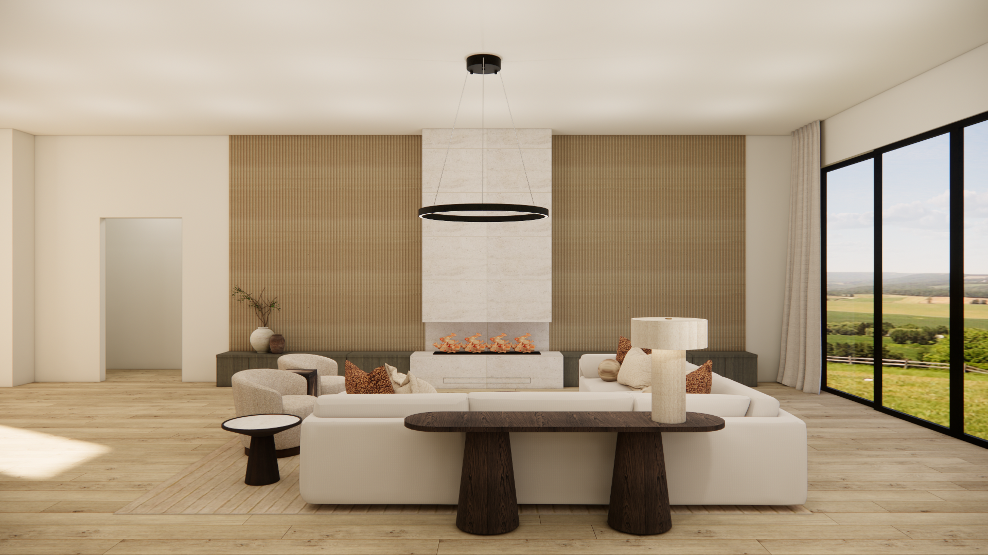 Modern Zen Living Room