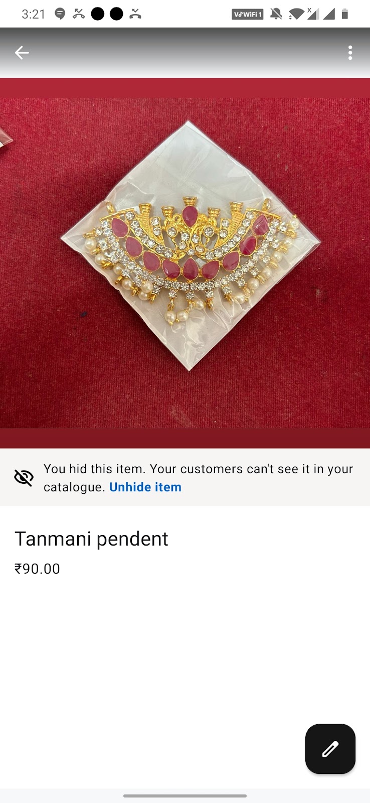 Tanmani Pendent DD
