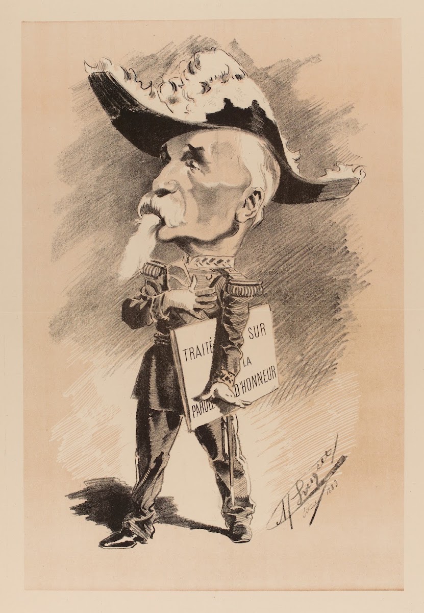Le Général Thibaudin Ministre de la Guerre 1883